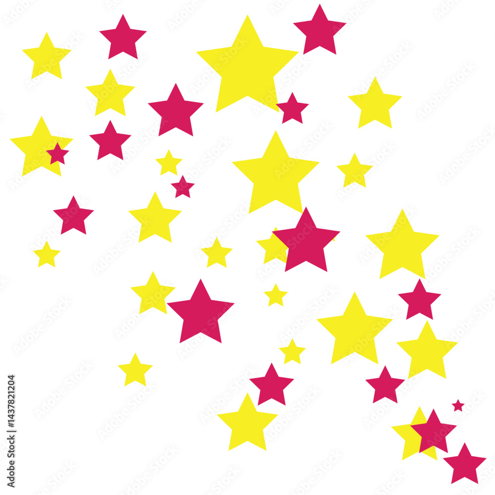 Fototapeta premium colorful stars background