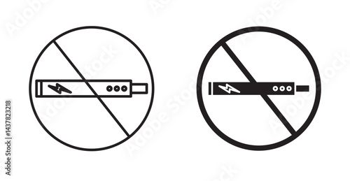 No vaping icon