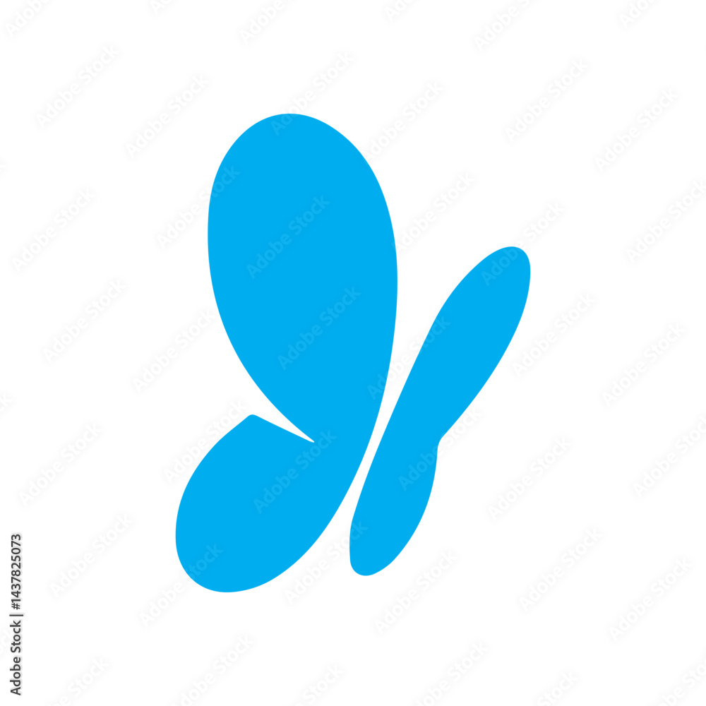butterfly insect colored icon butterfly insect colored icon