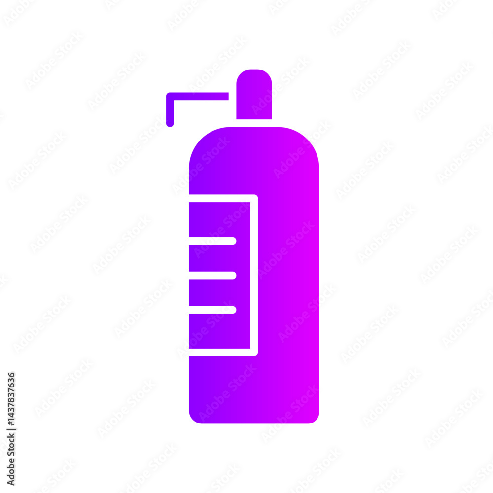 soap dispenser gradient icon soap dispenser gradient icon