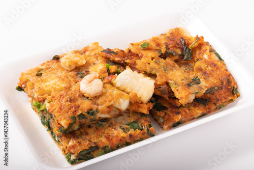 長芋キムチ　海鮮チヂミ