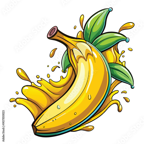 Juicy Banana Splash