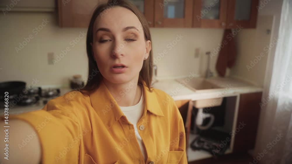 A woman addresses the common problem of sink clogs in her kitchen, offering helpful solutions and preventative tips. She demonstrates the situation clearly and suggests maintenance techniques. A woman addresses the common problem of sink clogs in her kitchen, offering helpful solutions and preventative tips. She demonstrates the situation clearly and suggests maintenance techniques.