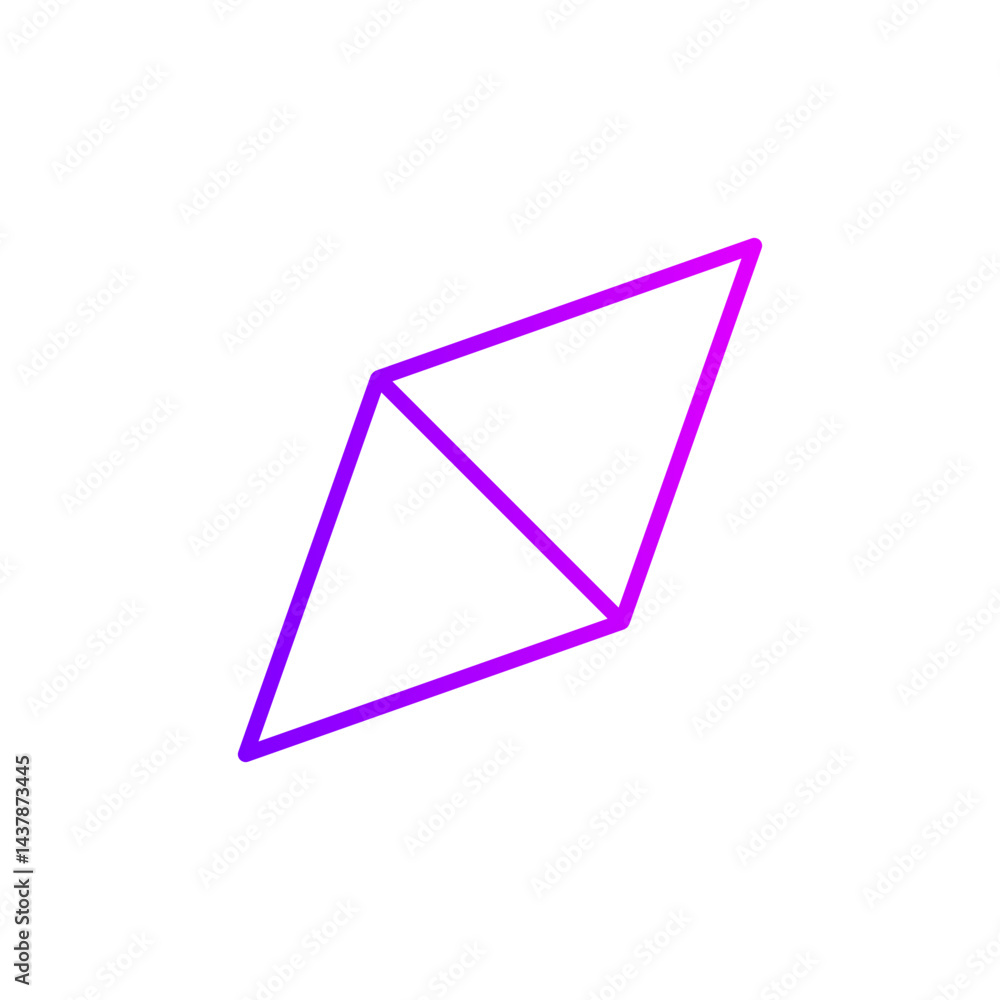 compass gradient icon