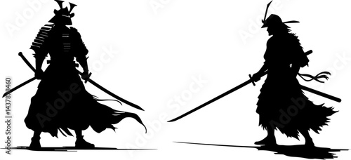 Samurai Warriors Duel Silhouette