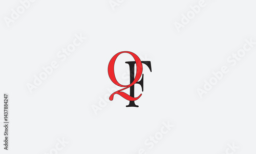 Free Download QF, FQ, F, Q Abstract Letters Logo Monogram	 - GFXLoad