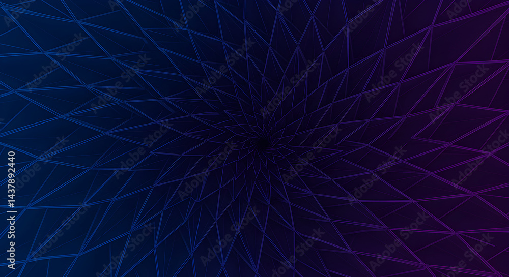 Abstract Geometric Backdrop Featuring Intersecting Lines And A Dark Hole Abstract Geometric Backdrop Featuring Intersecting Lines And A Dark Hole