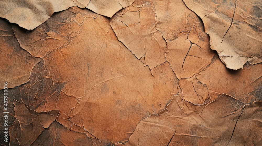 Naklejka premium A sackcloth backdrop showing coarse fiber detail and irregular stitching