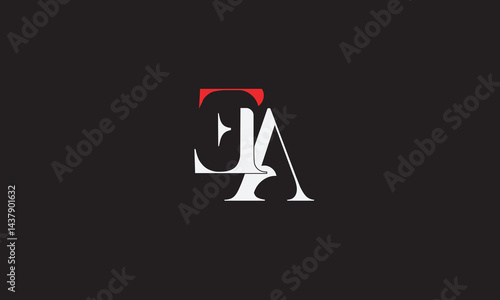 EA, AE , E , A , Abstract Letters Logo Monogram	