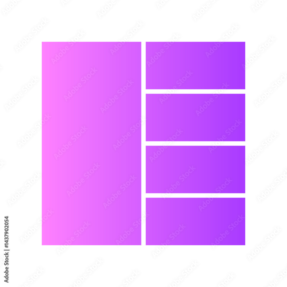 Fototapeta premium web gradient icon