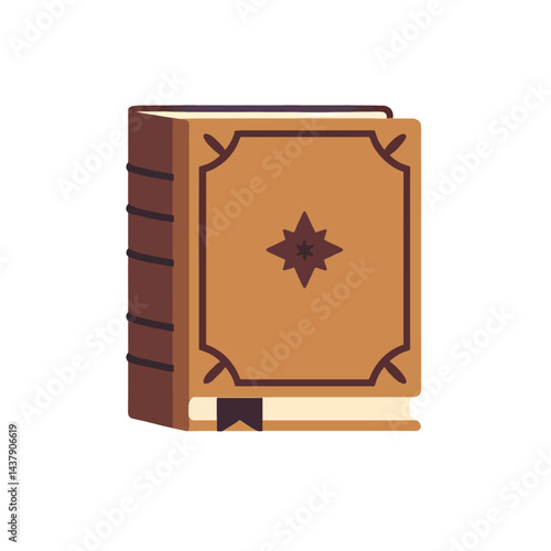 Old_Book_Illustration_Vintage_Cover_Star_Bookmark