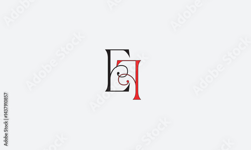 Free Download EF, FE , E , F , Abstract Letters Logo Monogram - GFXLoad