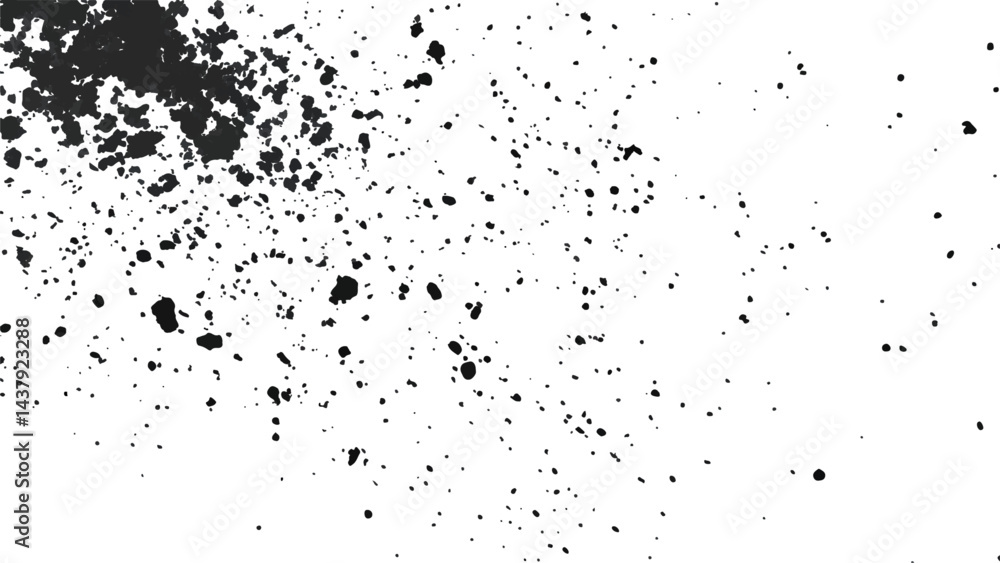 Dirt dust texture isolated on white background, top view. Old dusty grain film overlay. Scratched dotted texture. Dirt dust texture isolated on white background, top view. Old dusty grain film overlay. Scratched dotted texture.