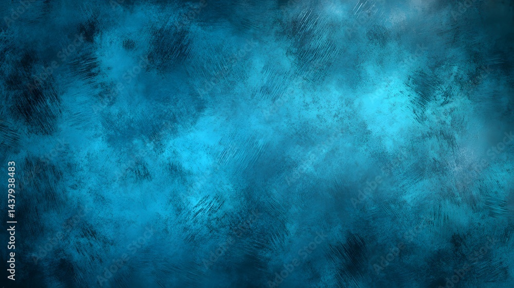 Deep teal textured surface with painted brushstrokes. Deep teal textured surface with painted brushstrokes.