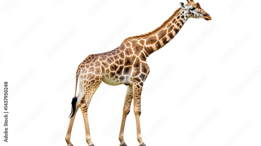 Fototapeta premium Giraffe Profile