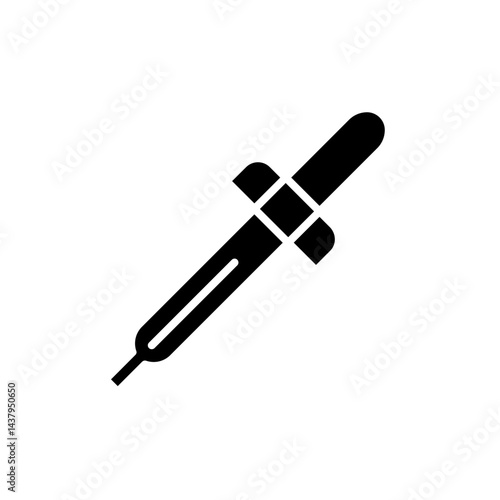 dropper glyph icon