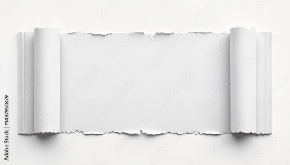 Torn Paper Effect for Black Friday, ComfyUI Design