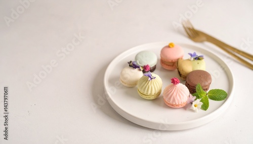 Wallpaper Mural 皿の上の美しいデザート Torontodigital.ca