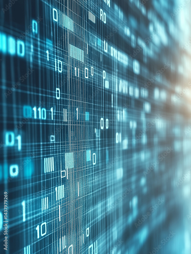 abstract binary code abstract binary code