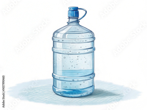 water-bottle-isolated-on-transparent-on-white-background 