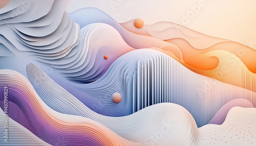 A layered and introspective horizontal illustration for Day of Sensory Overload