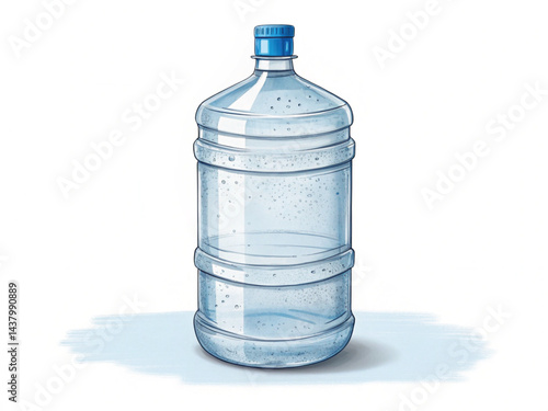 water-bottle-isolated-on-transparent-on-white-background 