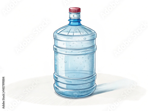 water-bottle-isolated-on-transparent-on-white-background 