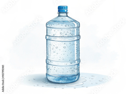 water-bottle-isolated-on-transparent-on-white-background 