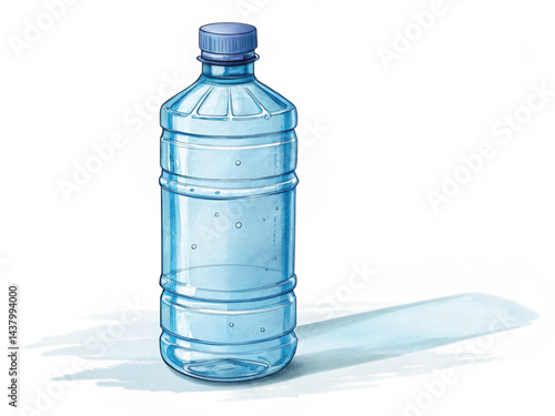water-bottle-isolated-on-transparent-on-white-background 