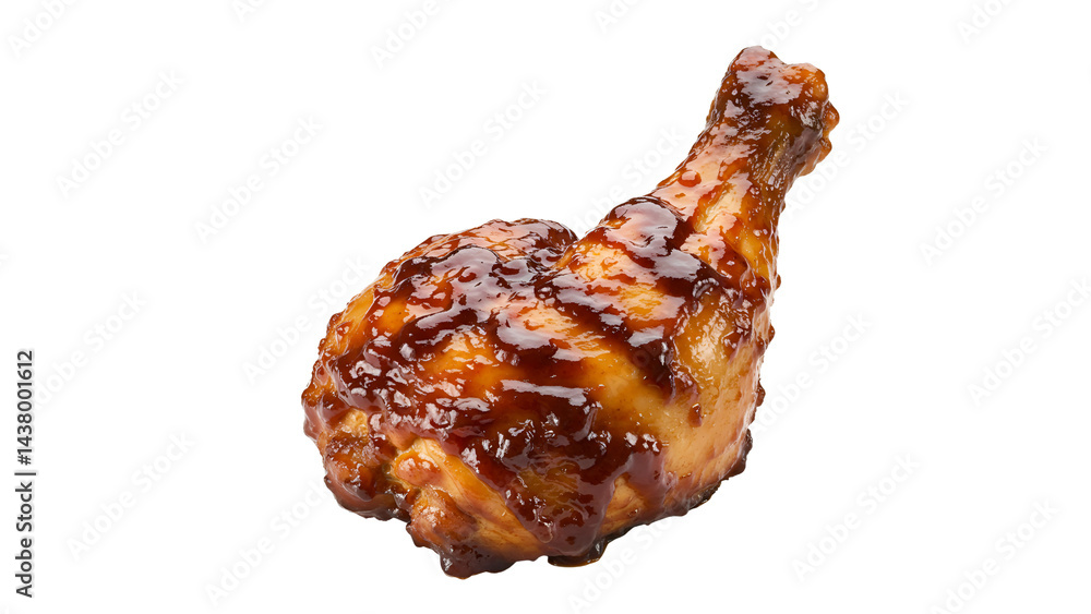 Honey-Glazed Chicken Drumsticks Isolated on Transparent Background
Honey-Glazed Chicken Drumsticks Isolated on Transparent Background