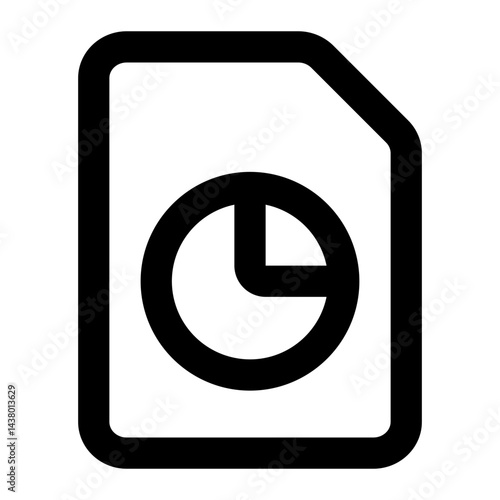 analytics icon for illustration