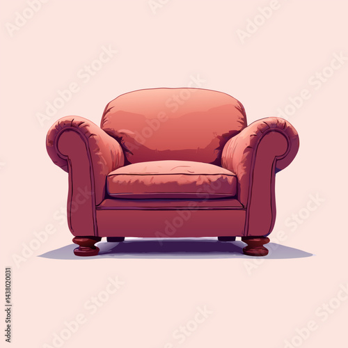 a Sofa chair in the 70s
