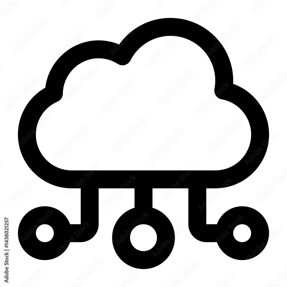 cloud sharing icon for illustration cloud sharing icon for illustration