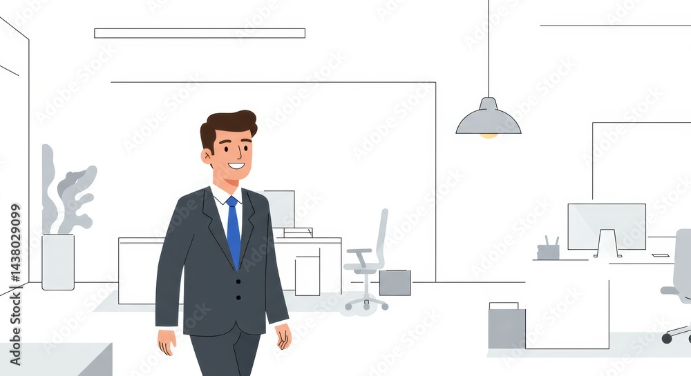 working man illustration working man illustration