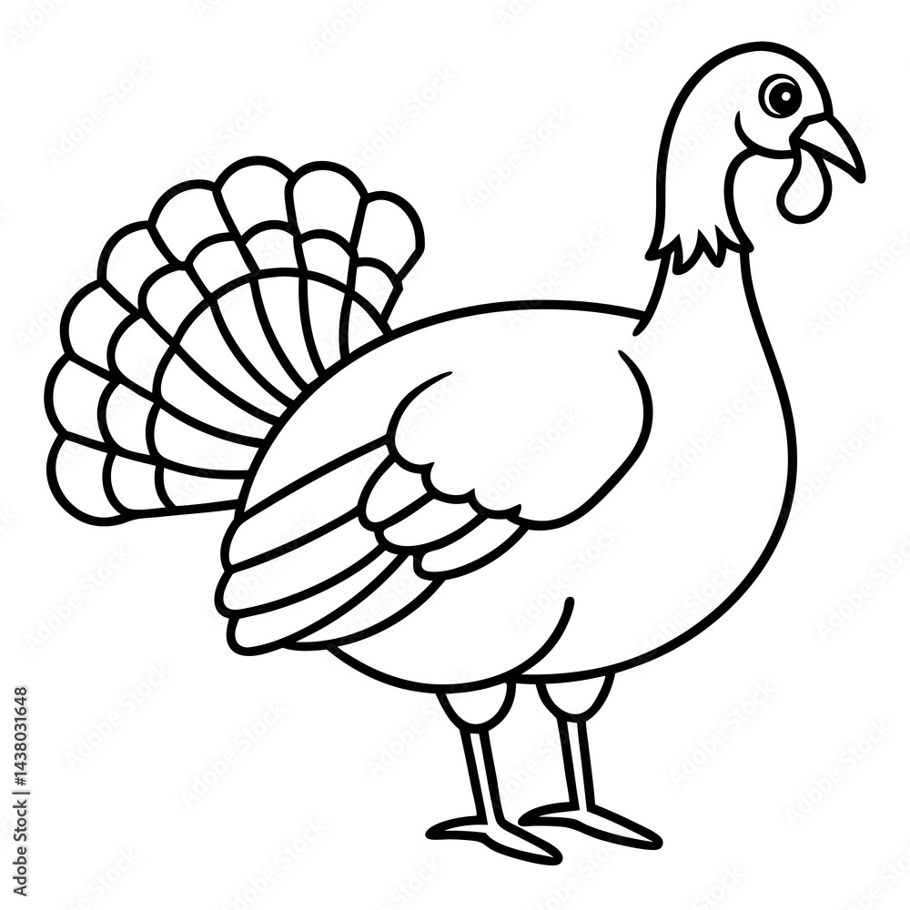 Modern Turkey Illustration Modern Turkey Illustration