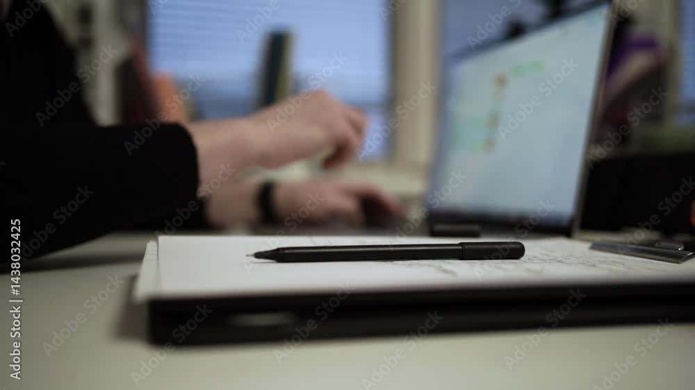 Man Journaling - Focused Handwriting in a Notebook to Self-Help During Depression Man Journaling - Focused Handwriting in a Notebook to Self-Help During Depression