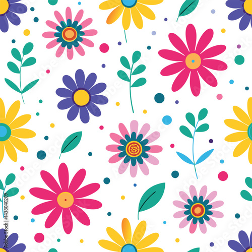 Colorful Floral Pattern