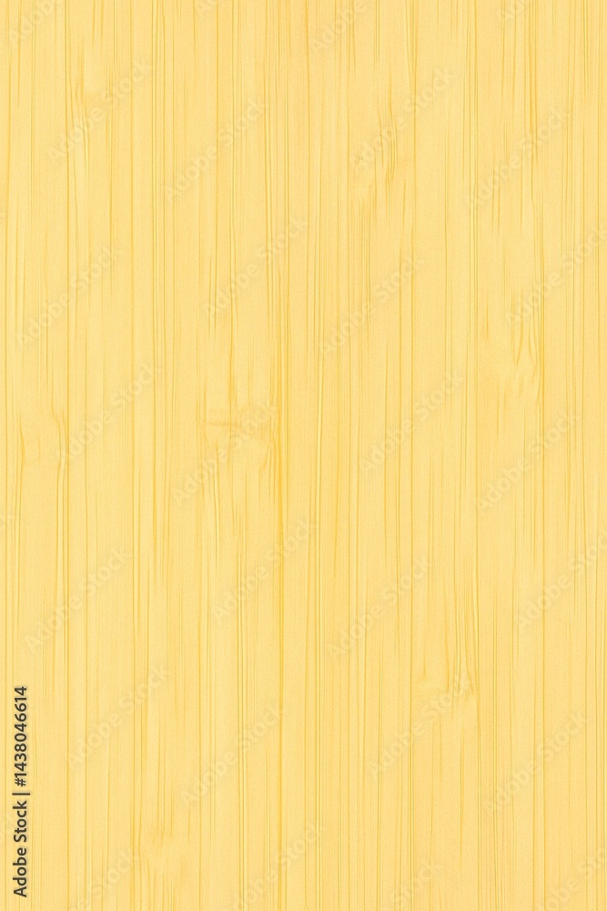 Fototapeta premium Light bamboo texture with subtle vertical grain patterns, creating a warm and natural surface