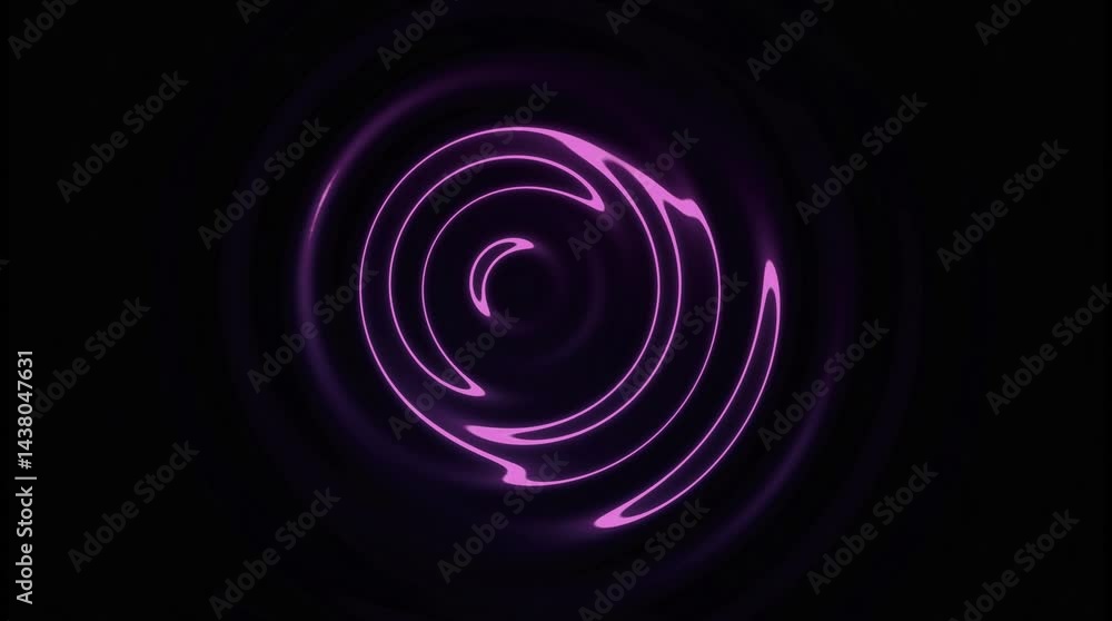 Abstract swirling pattern with vibrant purple hues on a dark background, creating a mesmerizing effect Abstract swirling pattern with vibrant purple hues on a dark background, creating a mesmerizing effect
