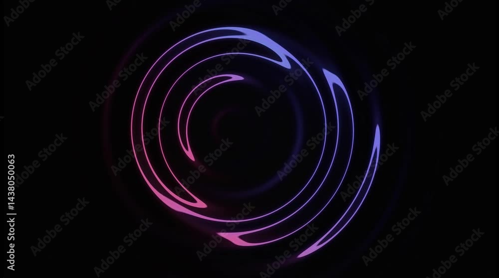 Abstract swirling patterns of vibrant purple and pink light on a dark background, creating a mesmerizing visual effect Abstract swirling patterns of vibrant purple and pink light on a dark background, creating a mesmerizing visual effect