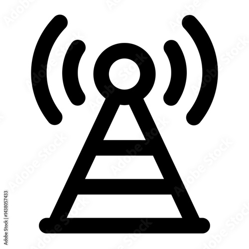 antena icon for illustration