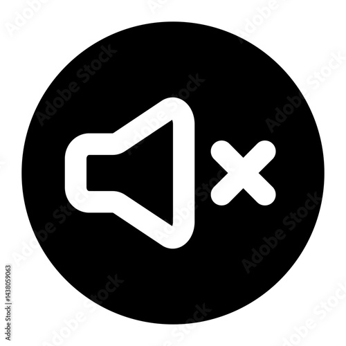 mute icon for illustration