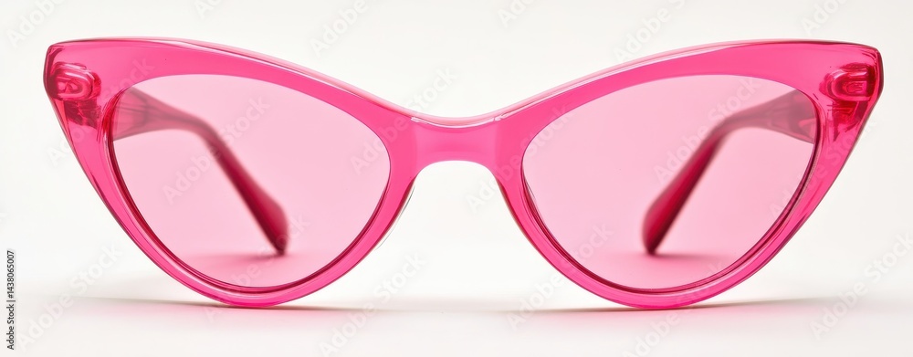 Trendy pink cat-eye sunglasses (1) Trendy pink cat-eye sunglasses (1)