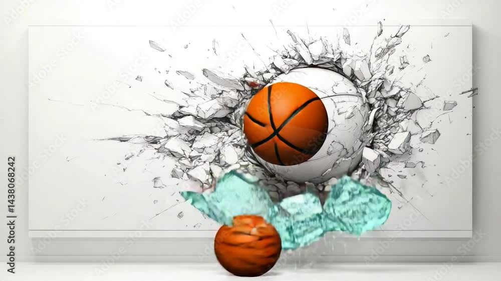 Basketball Explodes World Map Basketball Explodes World Map