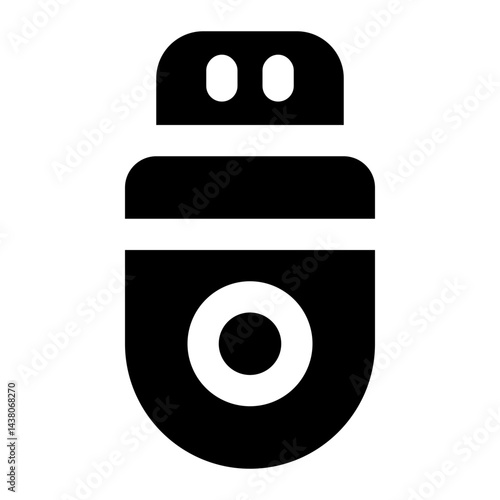 pen drive icon for illustration