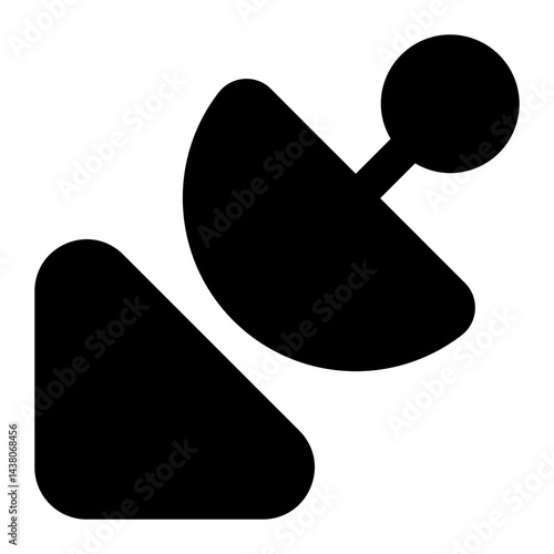 transmitter icon for illustration