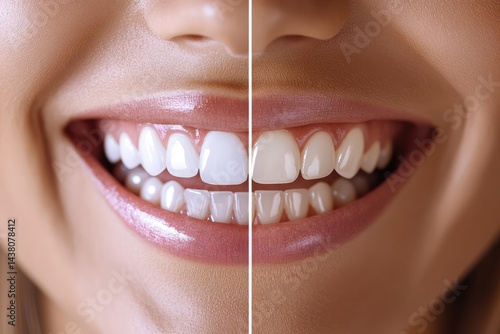 Cosmetic dentist transforms smile in beforeandafter collage
