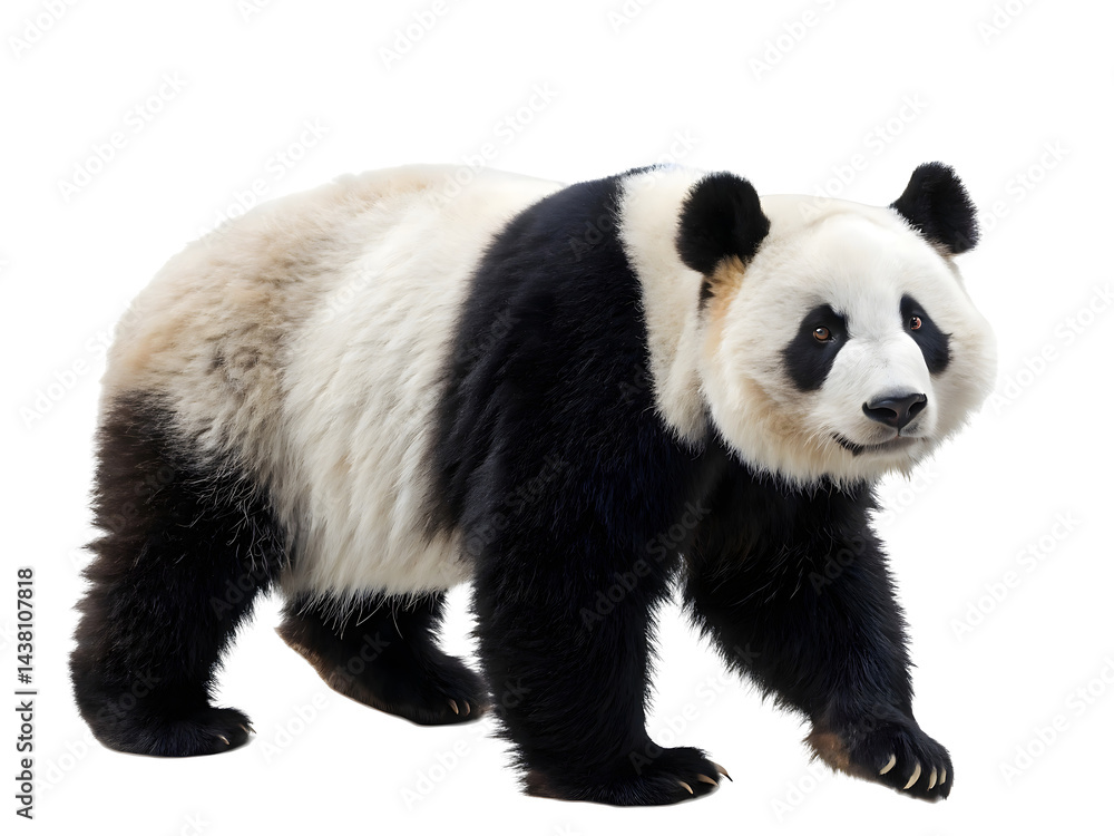 Obraz premium The giant panda bear