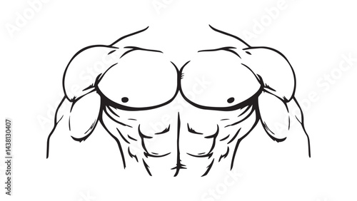 Bucket line art