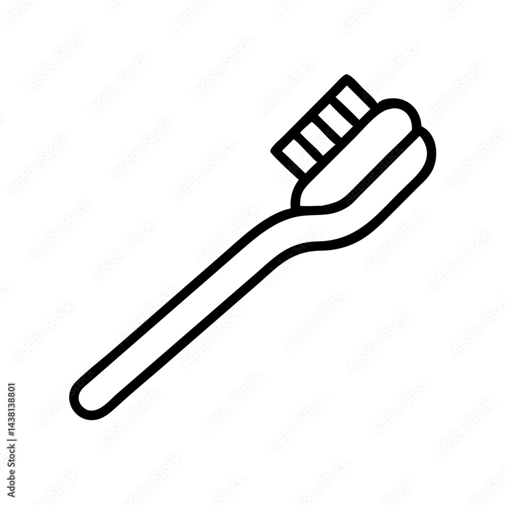 toothbrush icon vector illustration toothbrush icon vector illustration
